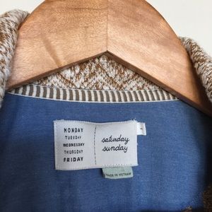 Anthropologie Jackets & Coats - Anthropologie brand Saturday Sunday blazer in EUC Anthropologie Jackets & Coats - Anthropologie brand Saturday Sunday blazer in EUC